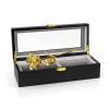 Gold Rose<br/><sub> with Premium Glass Lid Display Case</sub> - Image 2