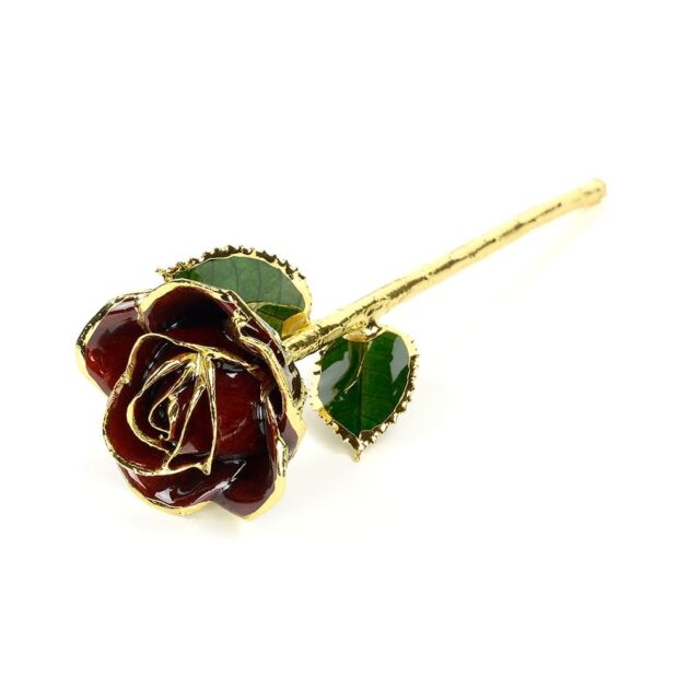 Burgundy Rose<br><sub> with Premium Gift Set</sub> - Image 5