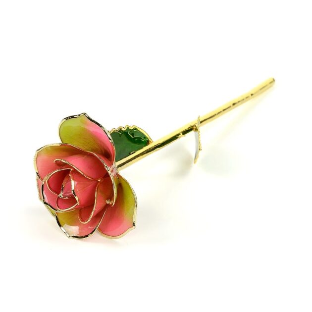 Lunar Rainbow Rose<br/><sub> with Premium Glass Lid Display Case</sub> - Image 5