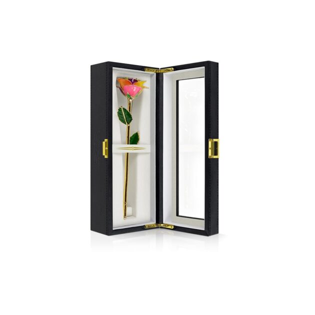 Spectrum Rainbow Rose<br/><sub> with Premium Glass Lid Display Case</sub> - Image 8