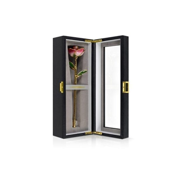 Red Two Tone Rose<br><sub> with Premium Gift Set</sub> - Image 2