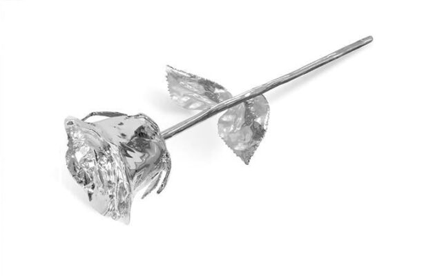 Silver Rose 11inch<br/><sub> without Premium Display Case</sub>