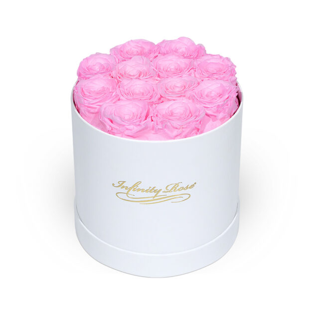 Infinity Rose Pink Everlasting Box