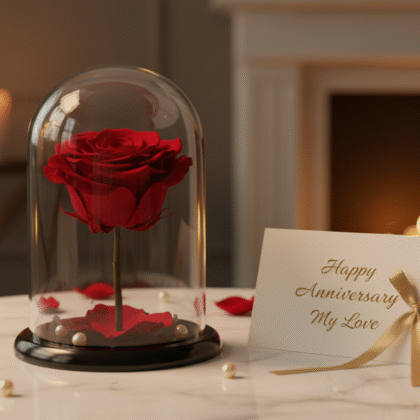 Infinity Rose best anniversary gift for wife Australia